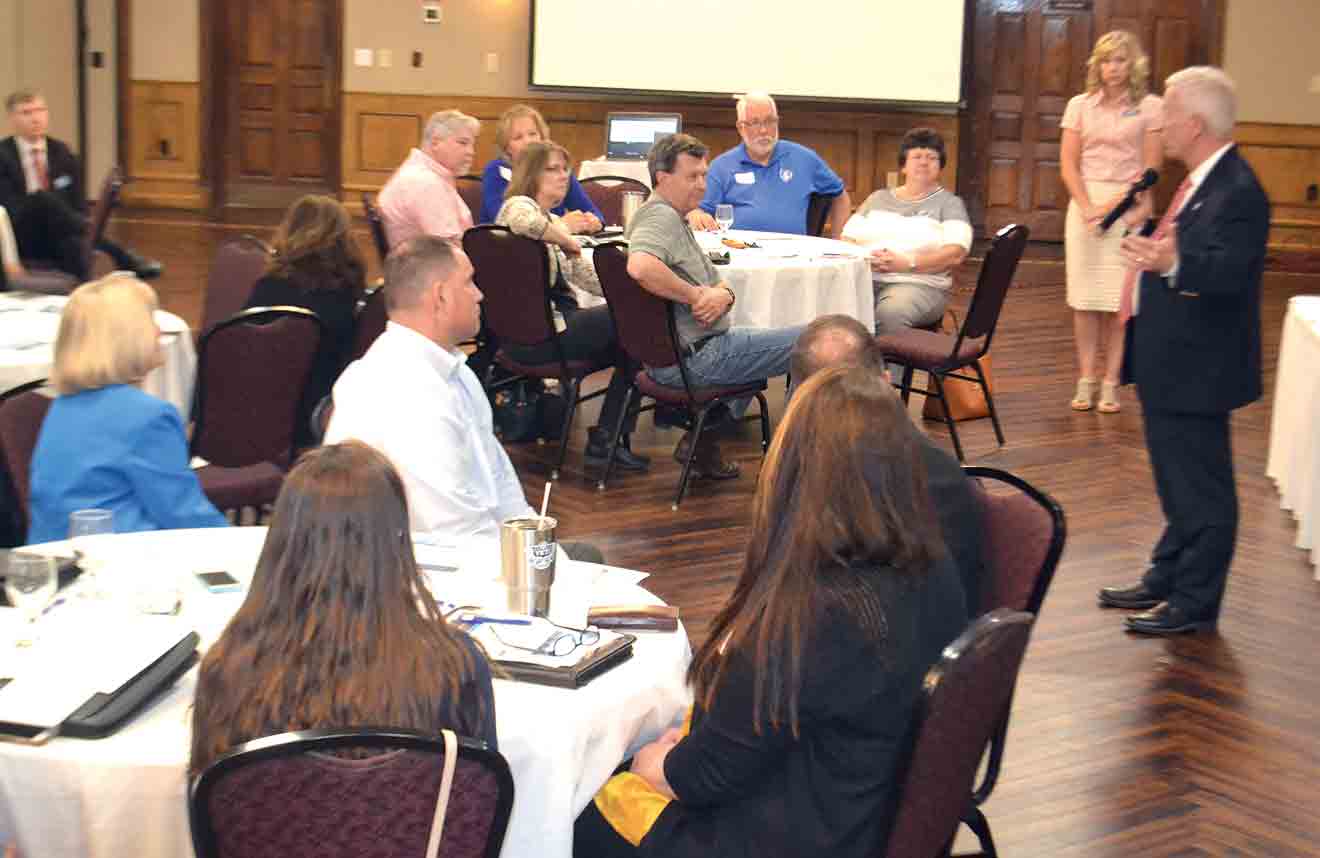 U.S. Rep. Bill Johnson talks taxes during Marietta visit News, Sports